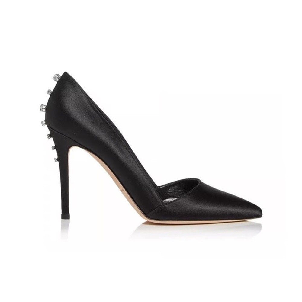 SJP by Sarah Jessica Parker Duchessa Black Studded Heels
